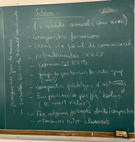 Sessió de formació i intercanvi amb Grups de Treball de docents
